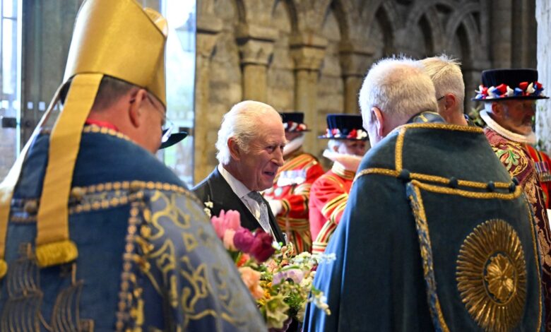 King Charles III praises humanitarian workers in Easter message