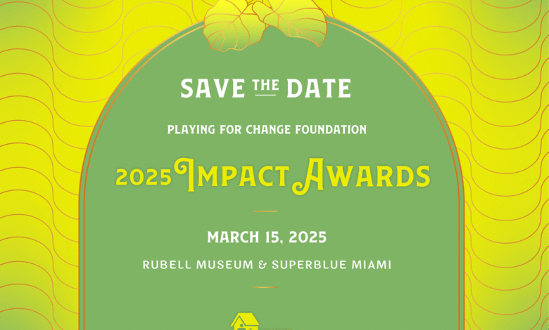 Playing For Change Foundation Impact Awards in Miami to Feature Juanes, Anitta & Marley Family
