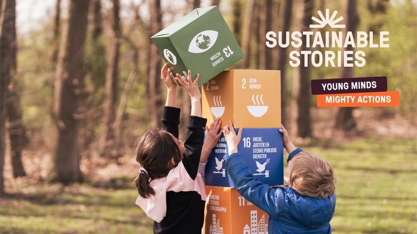 Sustainable Stories seeks to help educate children about the SDGs through books. ©Sustainable Stories