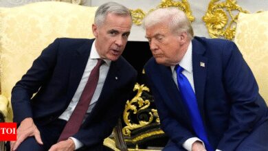 ‘I wore red for you’: Canadian PM jokes with Donald Trump; US president praises ‘great leader’ Mark Carney