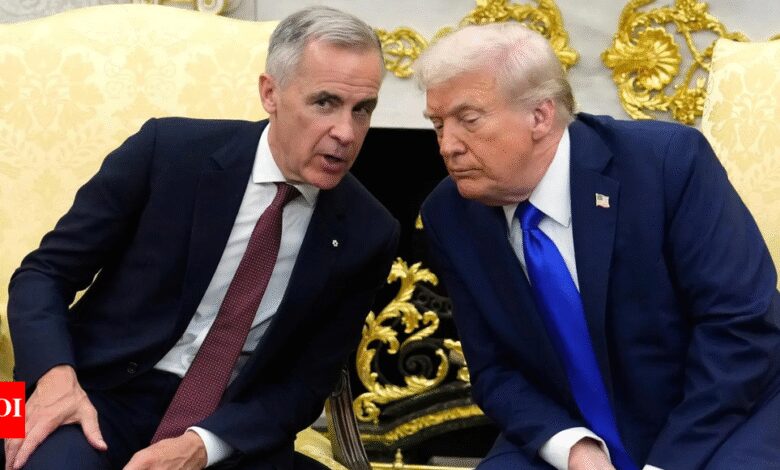 ‘I wore red for you’: Canadian PM jokes with Donald Trump; US president praises ‘great leader’ Mark Carney ‘I wore red for you’: Canadian PM jokes with Donald Trump; US president praises ‘great leader’ Mark Carney