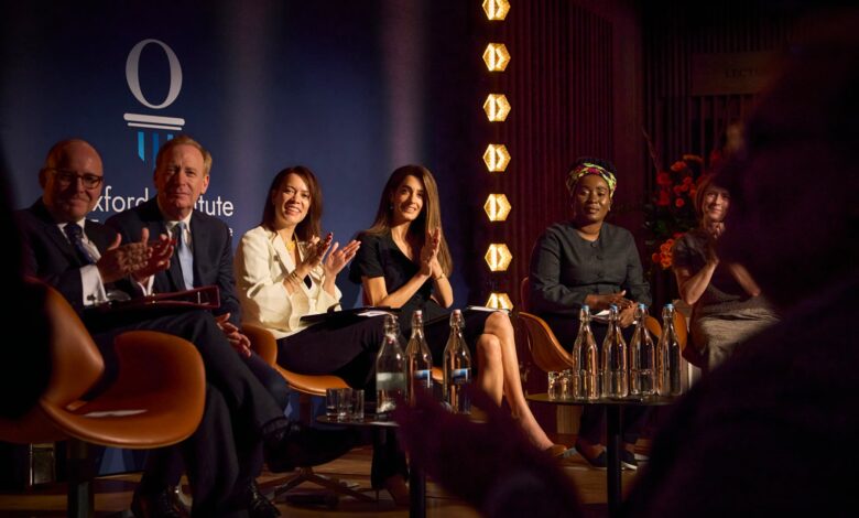 Oxford’s Blavatnik School of Government and Clooney Foundation for Justice unite to harness AI for global justice